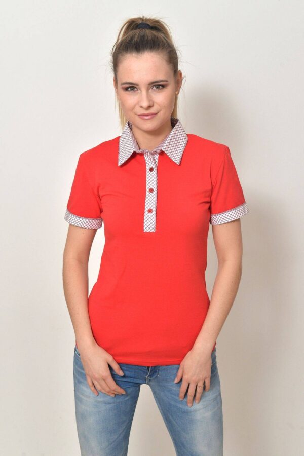 Dámská polokošile červená