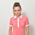 Dámská polokošile korálová