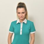 Dámská polokošile smaragdová