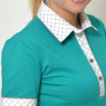 Dámská polokošile smaragdová