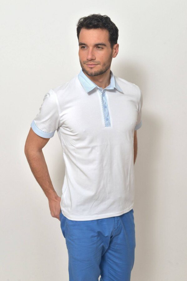 Pánská polokošile bílá