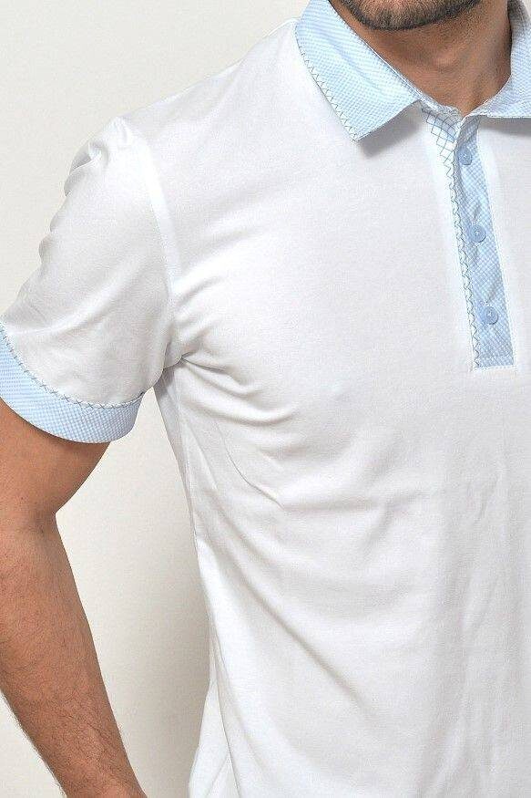 Pánská polokošile bílá
