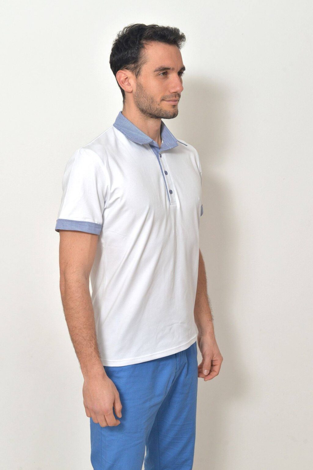 Pánská polokošile bílá