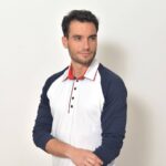 Pánská polokošile bílá dlouhým rukávem