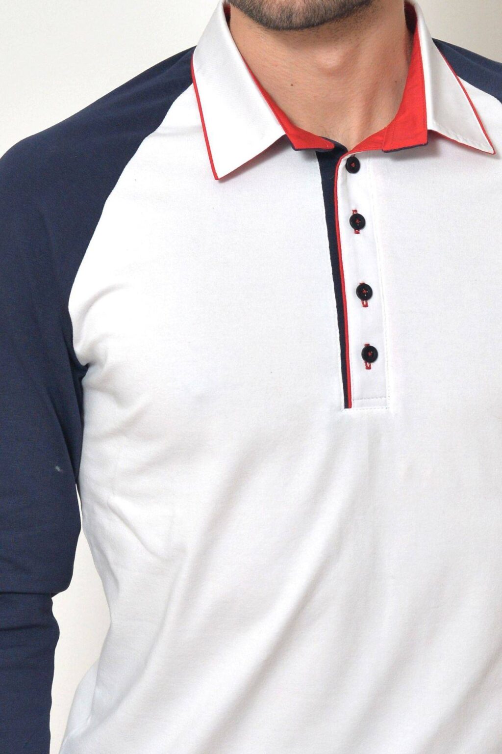 Pánská polokošile bílá dlouhým rukávem