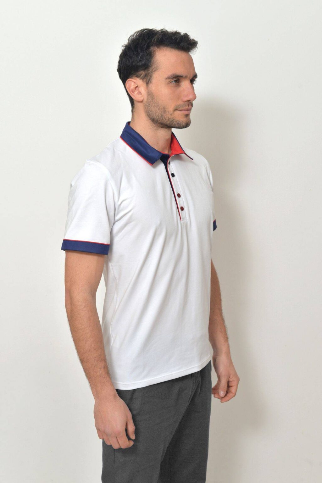 Pánská polokošile bílá