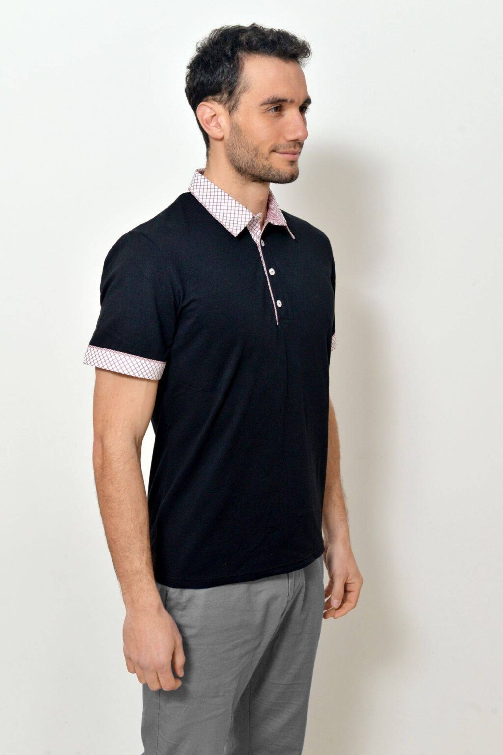 Pánská polokošile černá