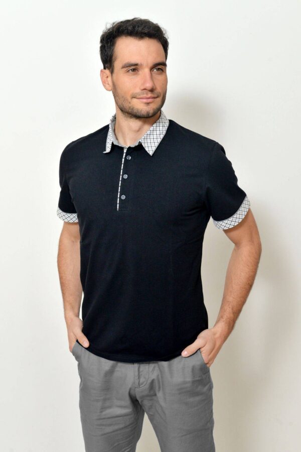 Pánská polokošile černá