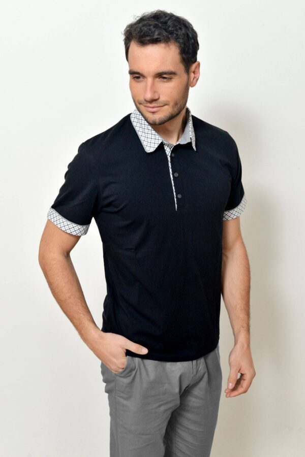 Pánská polokošile černá