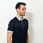 Pánská polokošile černá