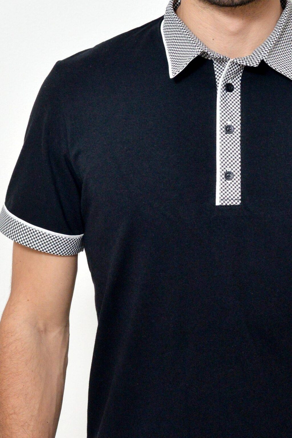 Pánská polokošile černá