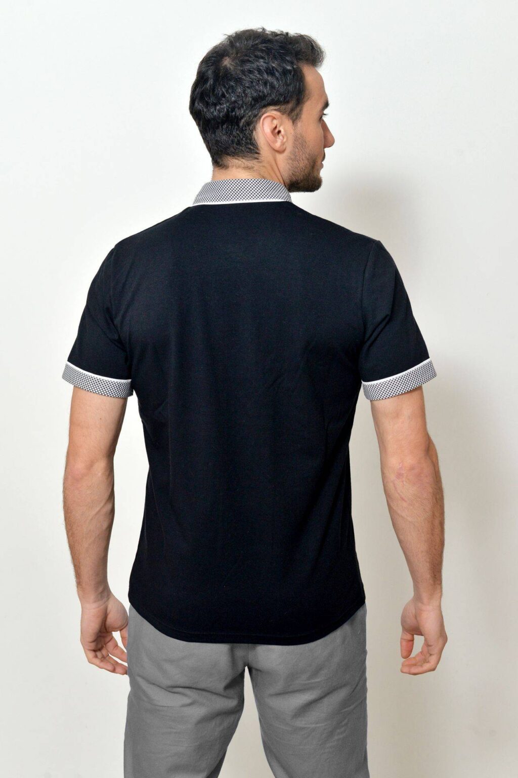 Pánská polokošile černá