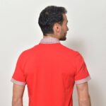 Pánská polokošile červená