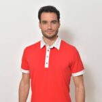 Pánská polokošile červená