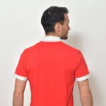 Pánská polokošile červená