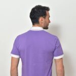 Pánská polokošile světle fialová