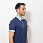 Pánská polokošile tmavě modrá