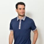 Pánská polokošile tmavě modrá