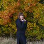 Černá tunika s kapucí