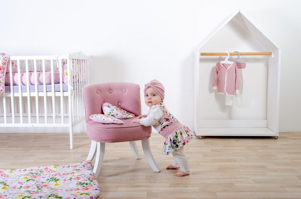 Super set - hnízdečko, zavinovačka, mantinel, polštářek - vzor růže