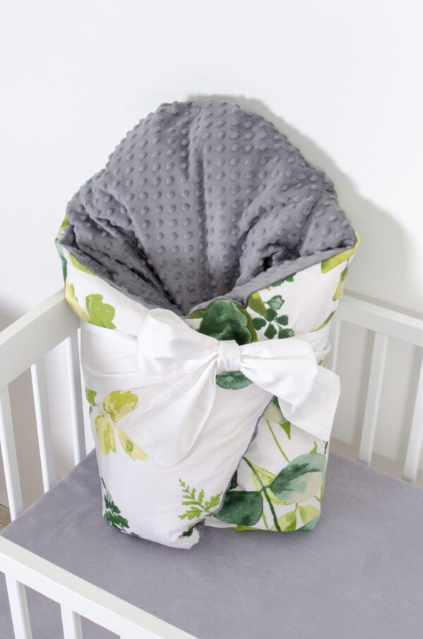 Péřová zavinovačka - vzor listy