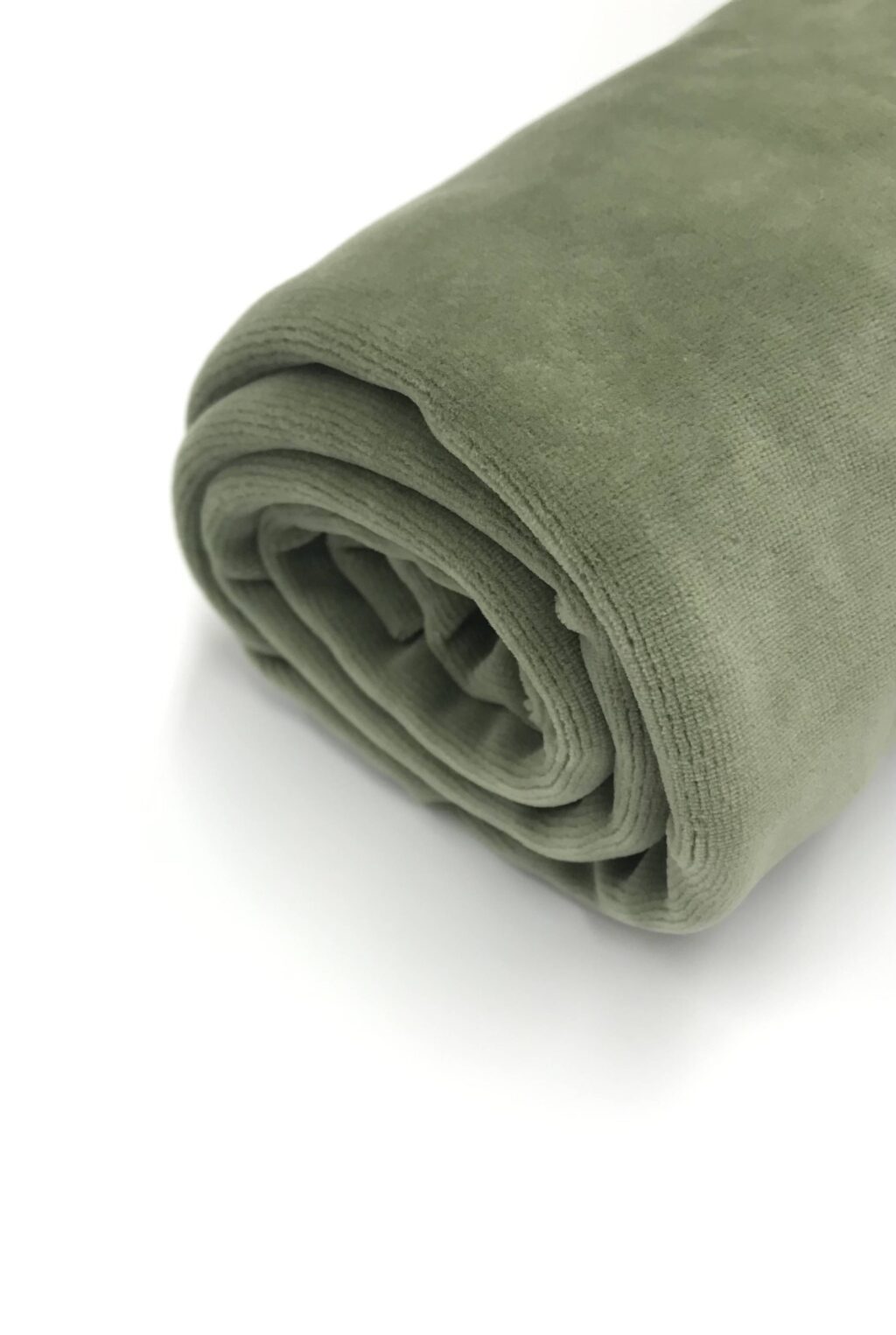 Sametové napínací prostěradlo Sametové napínací prostěradlo - khaki