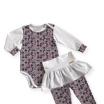 Set body a legíny se sukýnkou