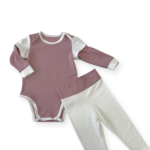 Set body s dlouhým rukávem a legíny