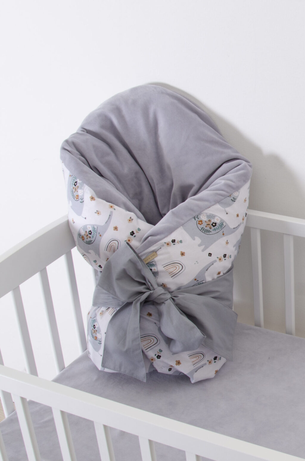 Rychlozavinovačka - vzor slon, duha a šedý samet