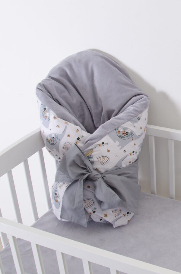 Rychlozavinovačka - vzor slon, duha a šedý samet